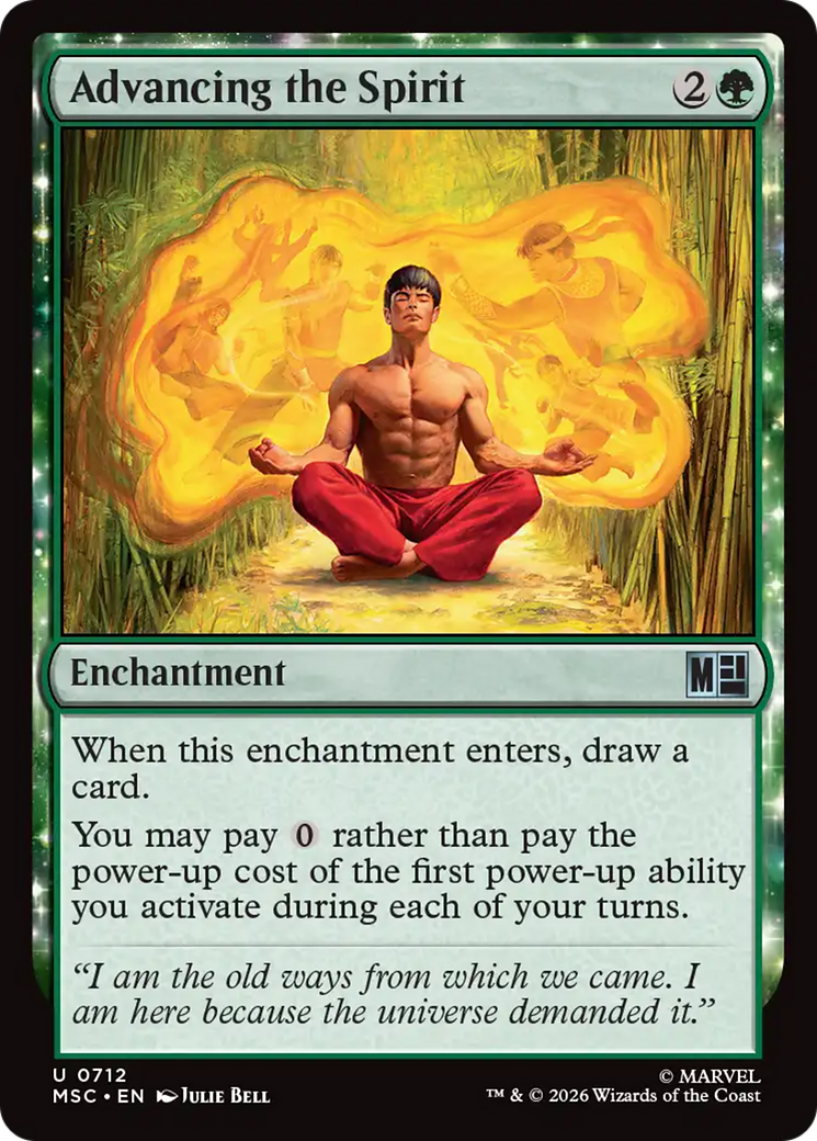 Advancing the Spirit [Marvel Super Heroes Commander] | L.A. Mood Comics and Games