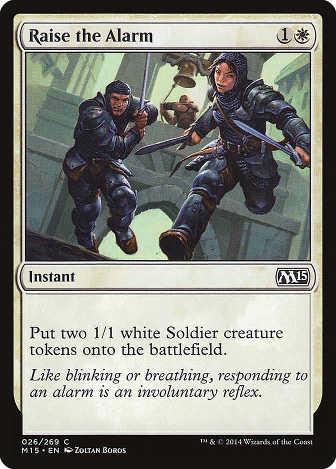 Raise the Alarm [Magic 2015] | L.A. Mood Comics and Games