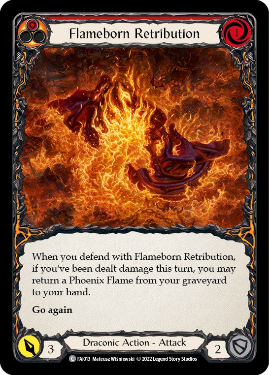 Flameborn Retribution [FAI013] (Uprising Fai Blitz Deck) | L.A. Mood Comics and Games