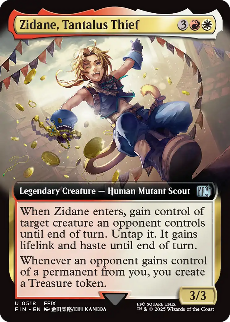 Zidane, Tantalus Thief (Extended Art) [FINAL FANTASY] | L.A. Mood Comics and Games