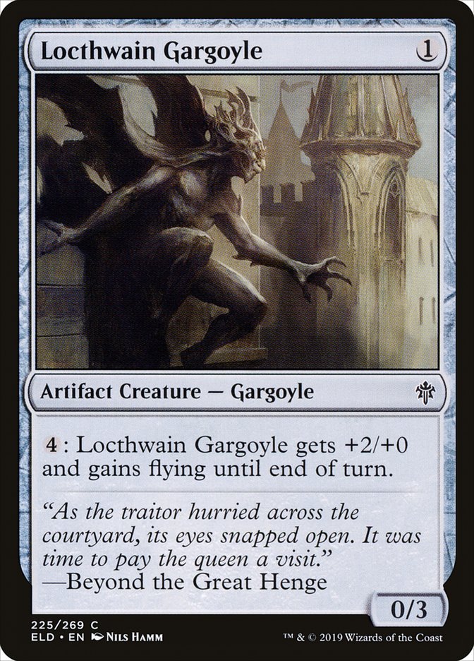 Locthwain Gargoyle [Throne of Eldraine] | L.A. Mood Comics and Games