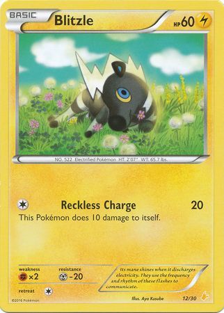 Blitzle (12/30) [XY: Trainer Kit 3 - Pikachu Libre] | L.A. Mood Comics and Games
