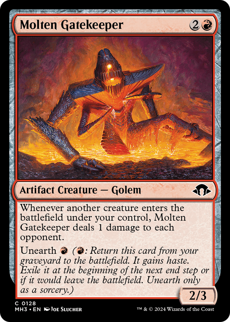 Molten Gatekeeper [Modern Horizons 3] | L.A. Mood Comics and Games