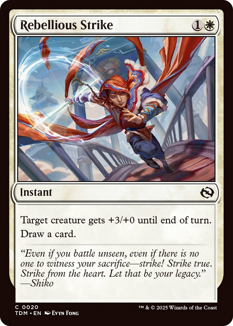 Rebellious Strike [Tarkir: Dragonstorm] | L.A. Mood Comics and Games