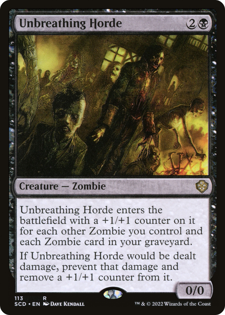 Unbreathing Horde [Starter Commander Decks] | L.A. Mood Comics and Games