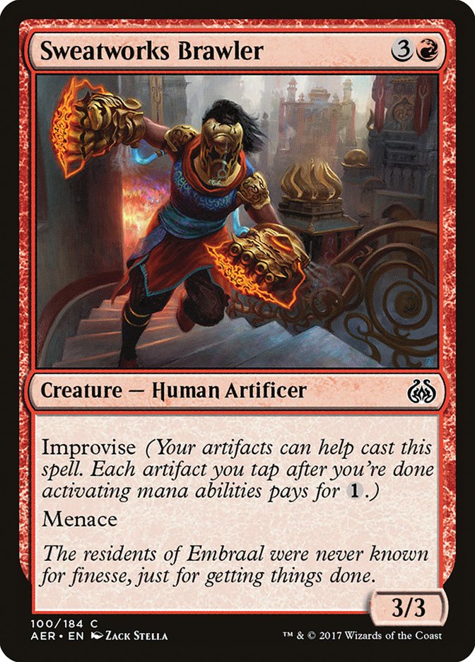 Sweatworks Brawler [Aether Revolt] | L.A. Mood Comics and Games