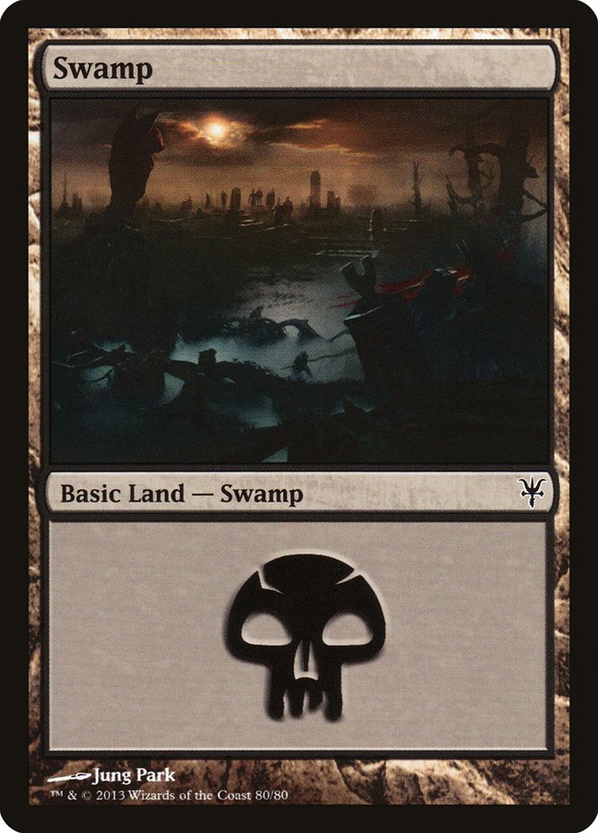 Swamp (80) [Duel Decks: Sorin vs. Tibalt] | L.A. Mood Comics and Games