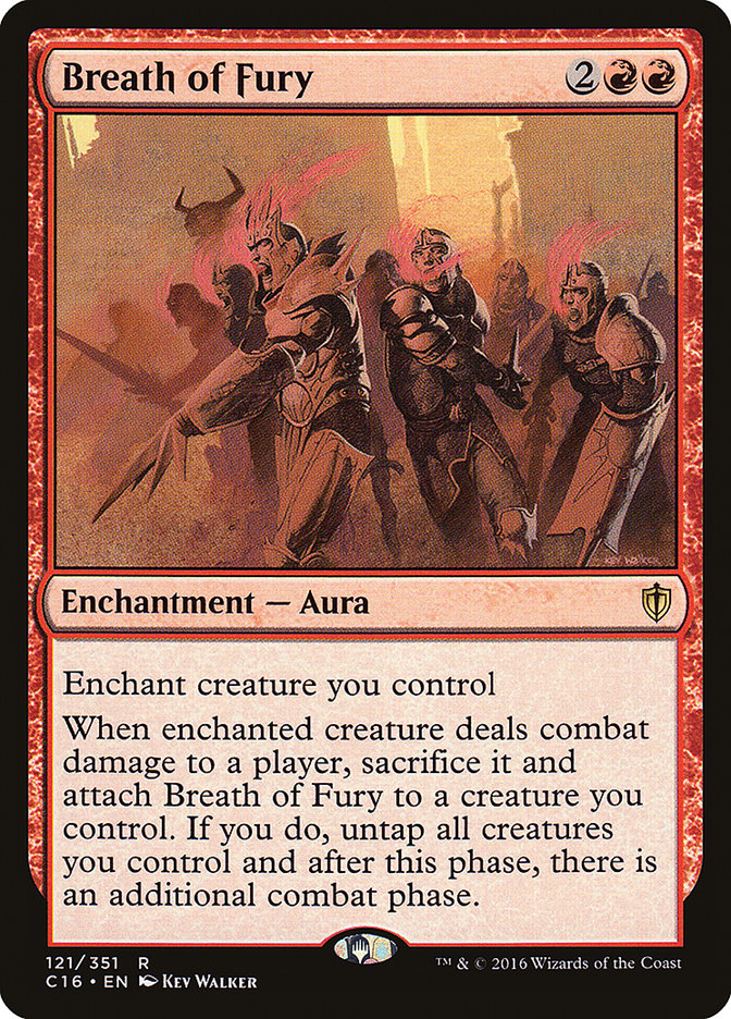 Breath of Fury [Commander 2016] | L.A. Mood Comics and Games