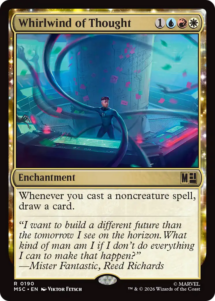 Whirlwind of Thought (Surge Foil) [Marvel Super Heroes Commander] | L.A. Mood Comics and Games