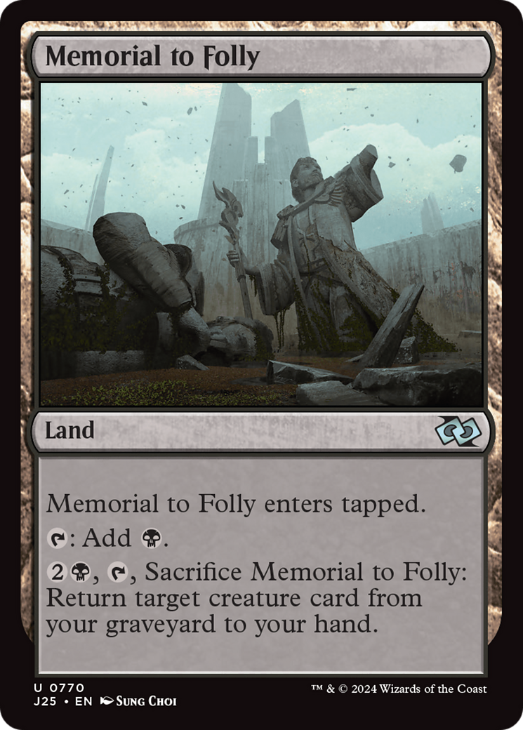 Memorial to Folly [Foundations Jumpstart] | L.A. Mood Comics and Games