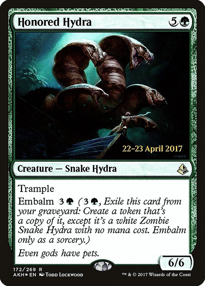 Honored Hydra [Amonkhet Prerelease Promos] | L.A. Mood Comics and Games