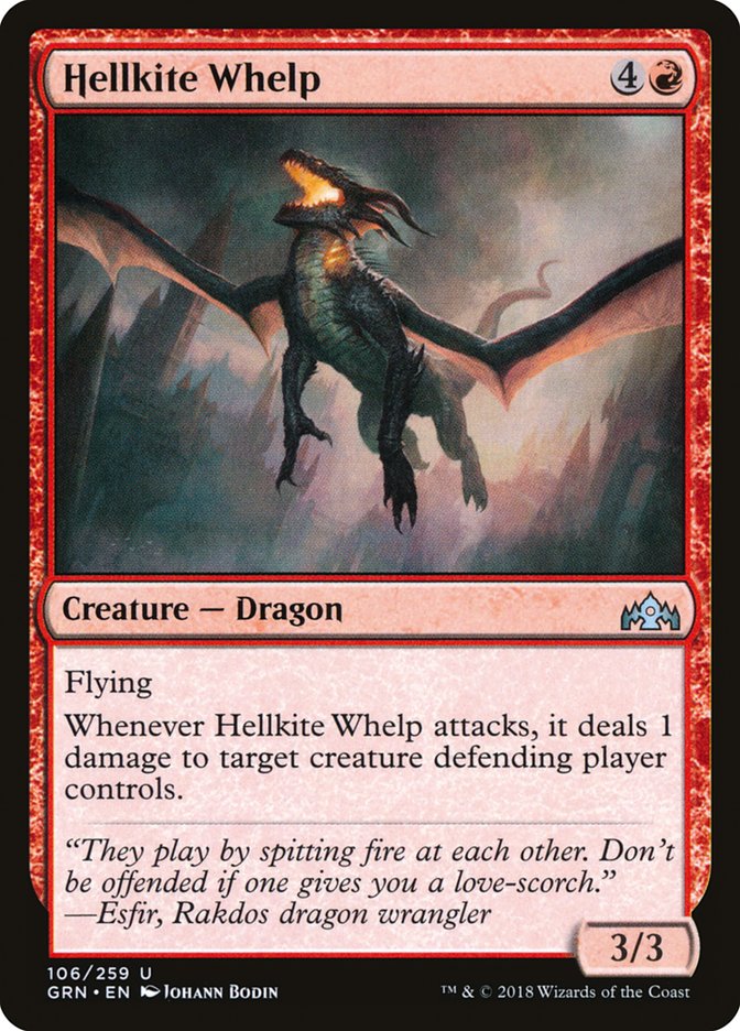 Hellkite Whelp [Guilds of Ravnica] | L.A. Mood Comics and Games