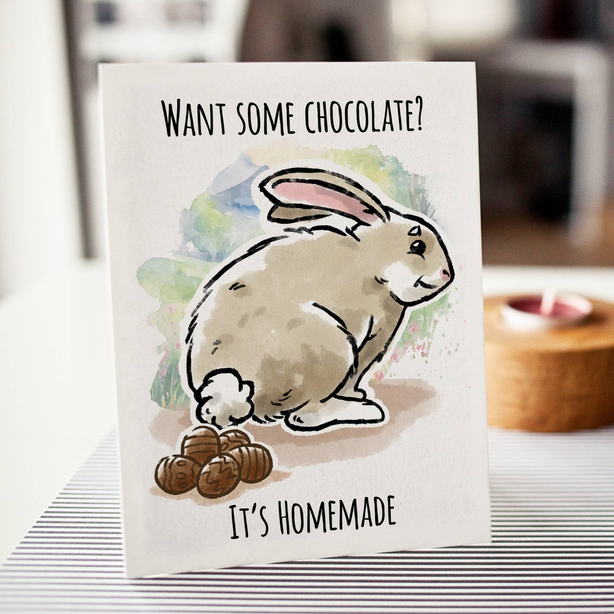 "It's Homemade" Funny Easter Card Happy Easter Card | L.A. Mood Comics and Games