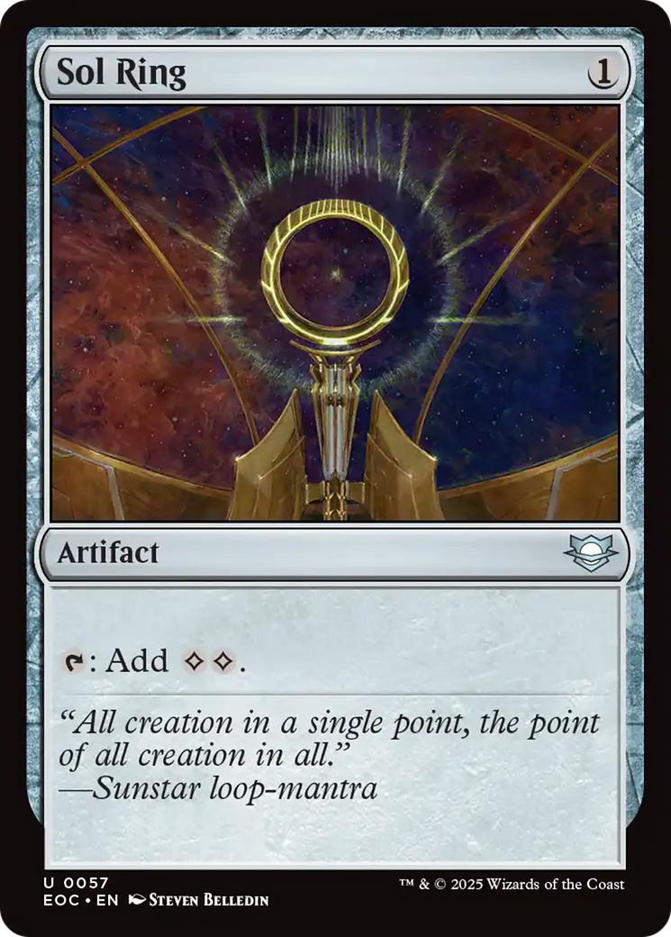 Sol Ring [Edge of Eternities Commander] | L.A. Mood Comics and Games