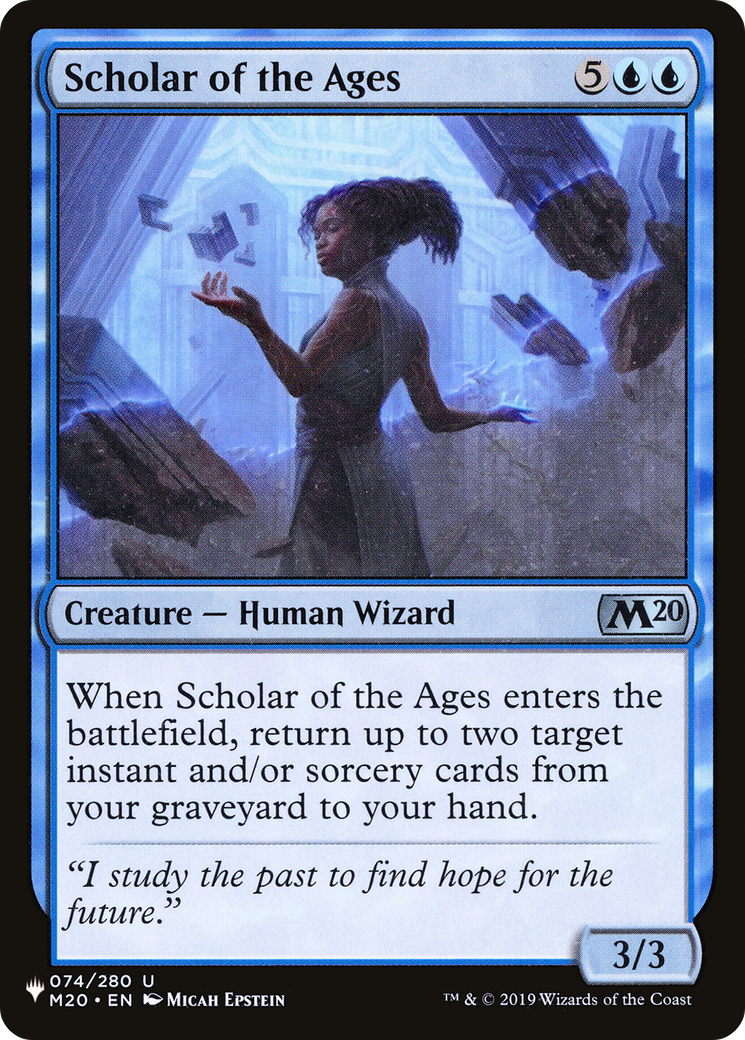 Scholar of the Ages [The List] | L.A. Mood Comics and Games