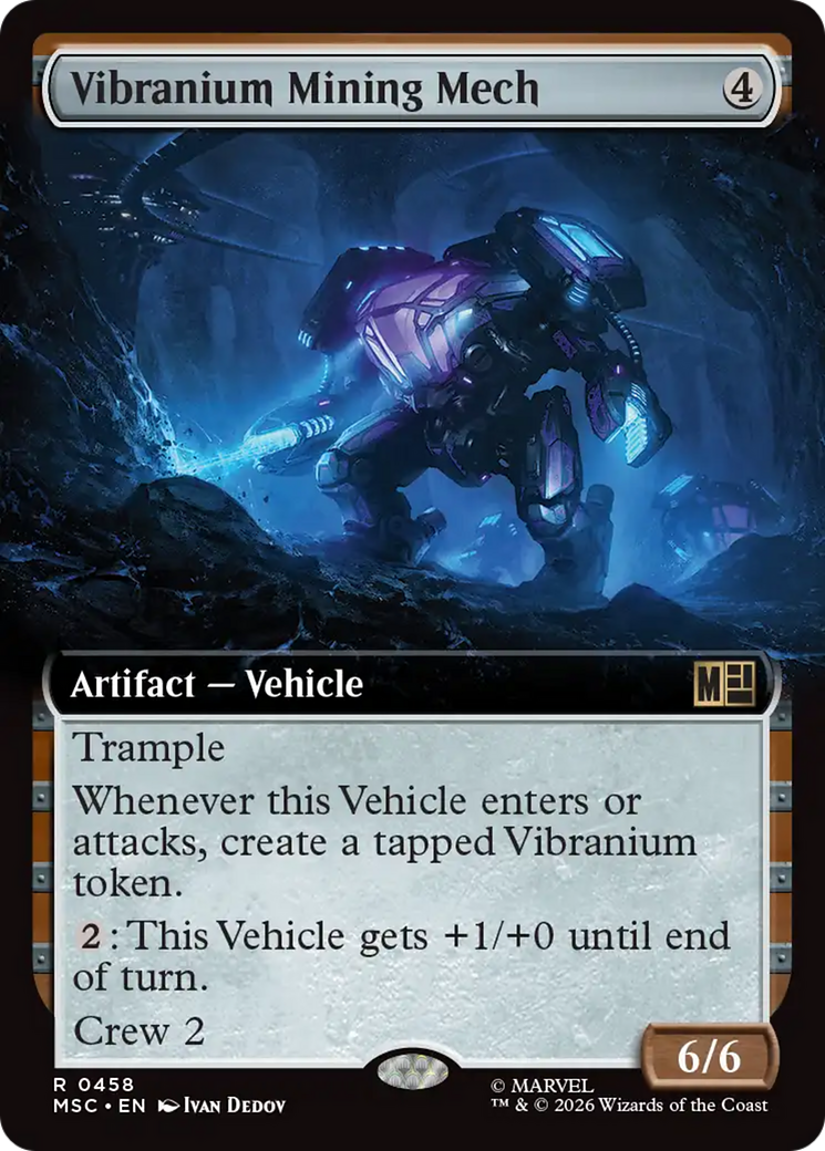 Vibranium Mining Mech (Extended Art) [Marvel Super Heroes Commander] | L.A. Mood Comics and Games