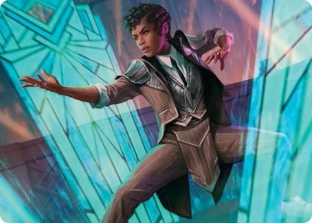 Dapper Shieldmate Art Card [Streets of New Capenna Art Series] | L.A. Mood Comics and Games