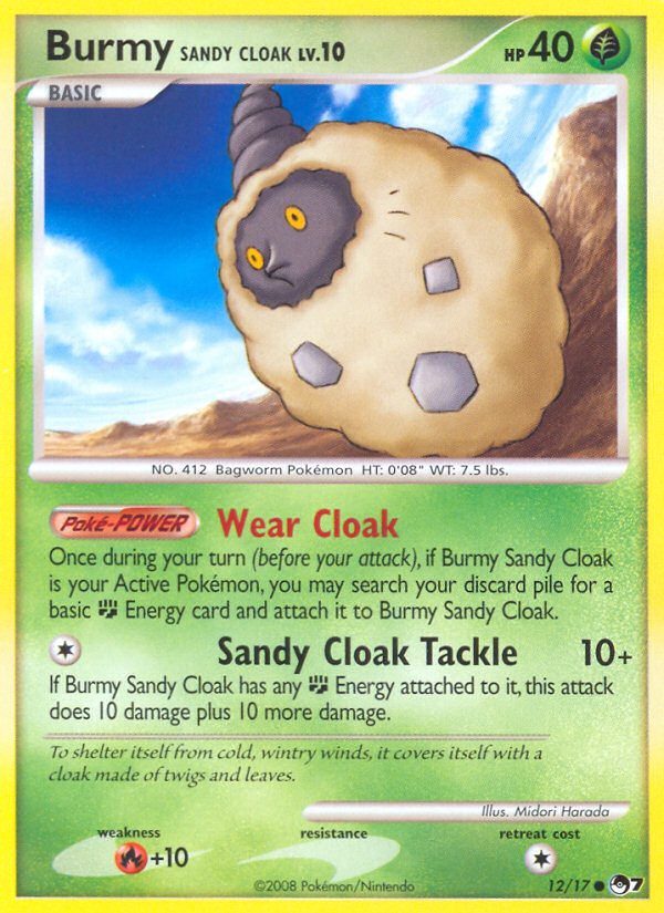 Burmy Sandy Cloak (12/17) [POP Series 7] | L.A. Mood Comics and Games