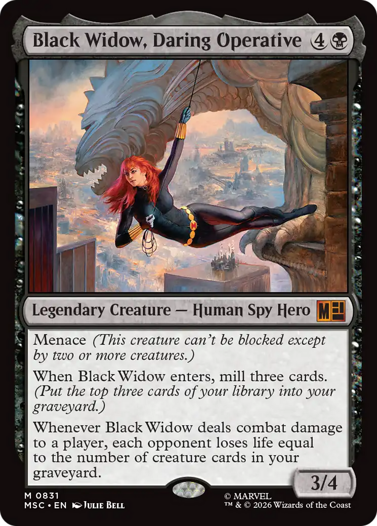Black Widow, Daring Operative [Marvel Super Heroes Commander] | L.A. Mood Comics and Games