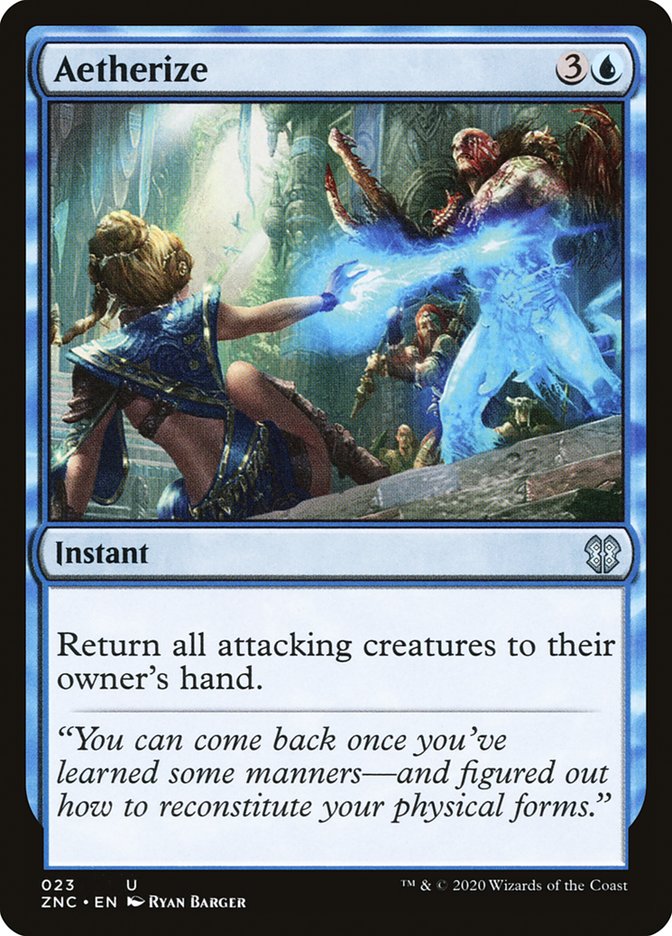Aetherize [Zendikar Rising Commander] | L.A. Mood Comics and Games