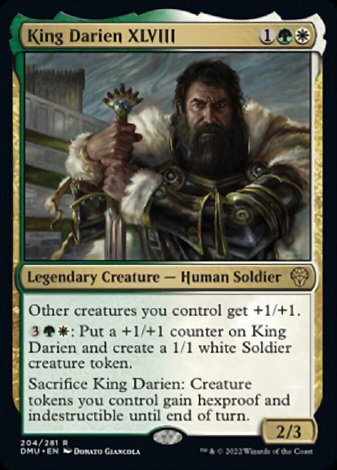 King Darien XLVIII [Dominaria United] | L.A. Mood Comics and Games
