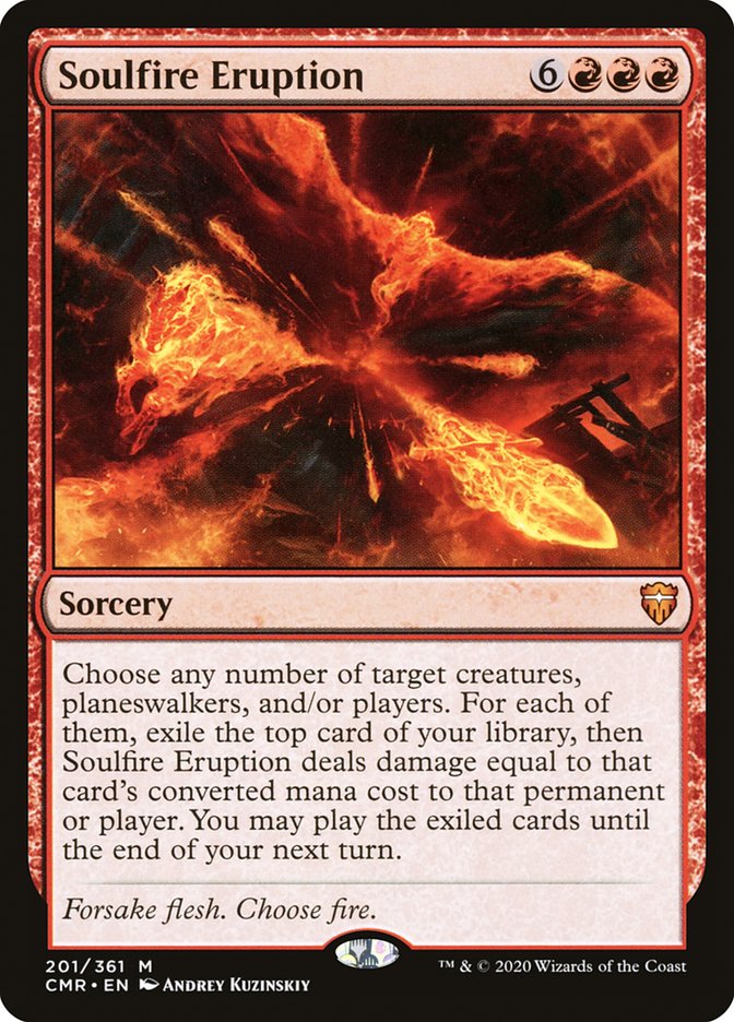 Soulfire Eruption [Commander Legends] | L.A. Mood Comics and Games