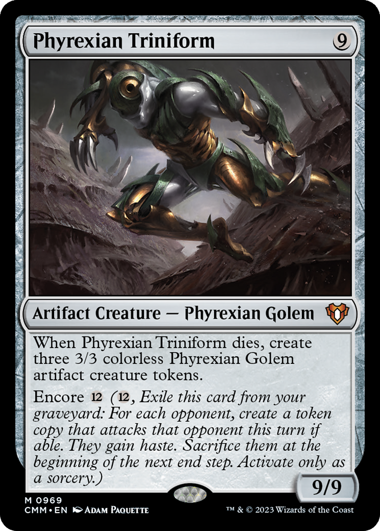 Phyrexian Triniform [Commander Masters] | L.A. Mood Comics and Games