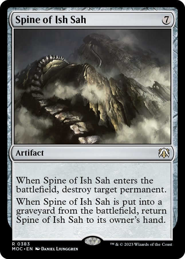 Spine of Ish Sah [March of the Machine Commander] | L.A. Mood Comics and Games