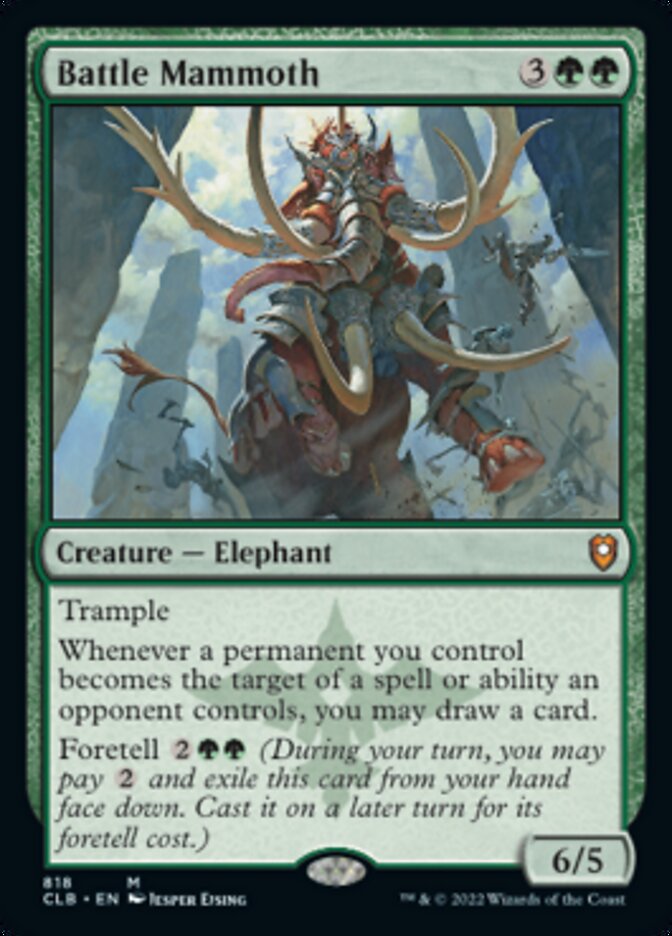 Battle Mammoth [Commander Legends: Battle for Baldur's Gate] | L.A. Mood Comics and Games