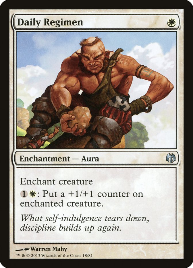 Daily Regimen [Duel Decks: Heroes vs. Monsters] | L.A. Mood Comics and Games