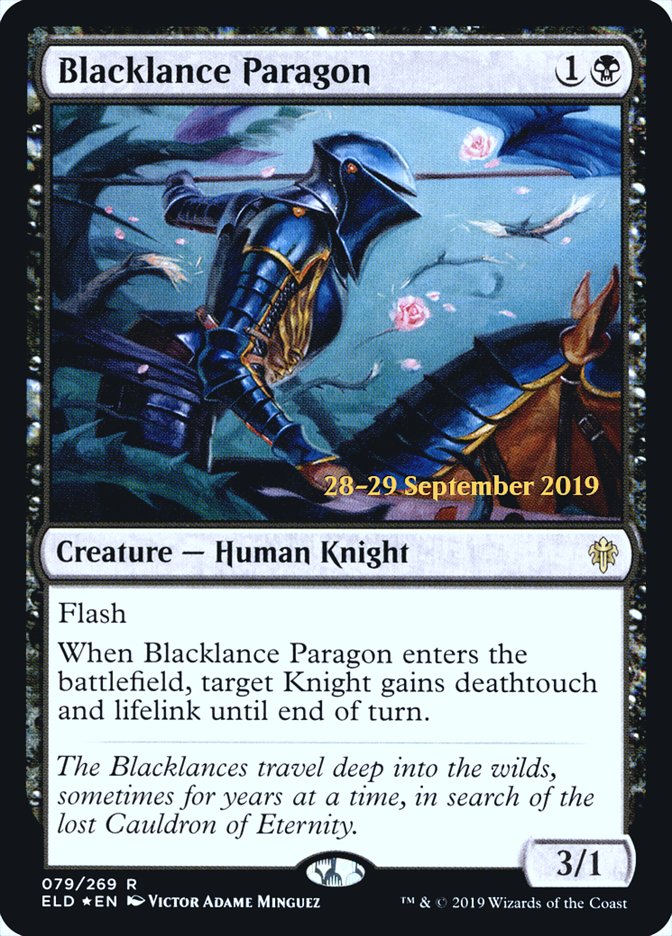 Blacklance Paragon [Throne of Eldraine Prerelease Promos] | L.A. Mood Comics and Games