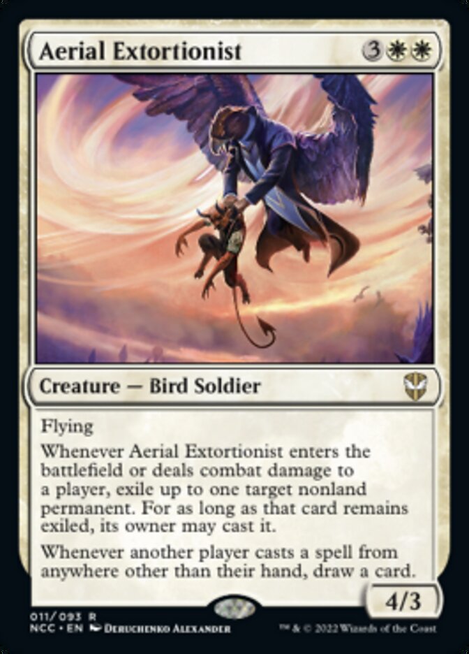 Aerial Extortionist [Streets of New Capenna Commander] | L.A. Mood Comics and Games