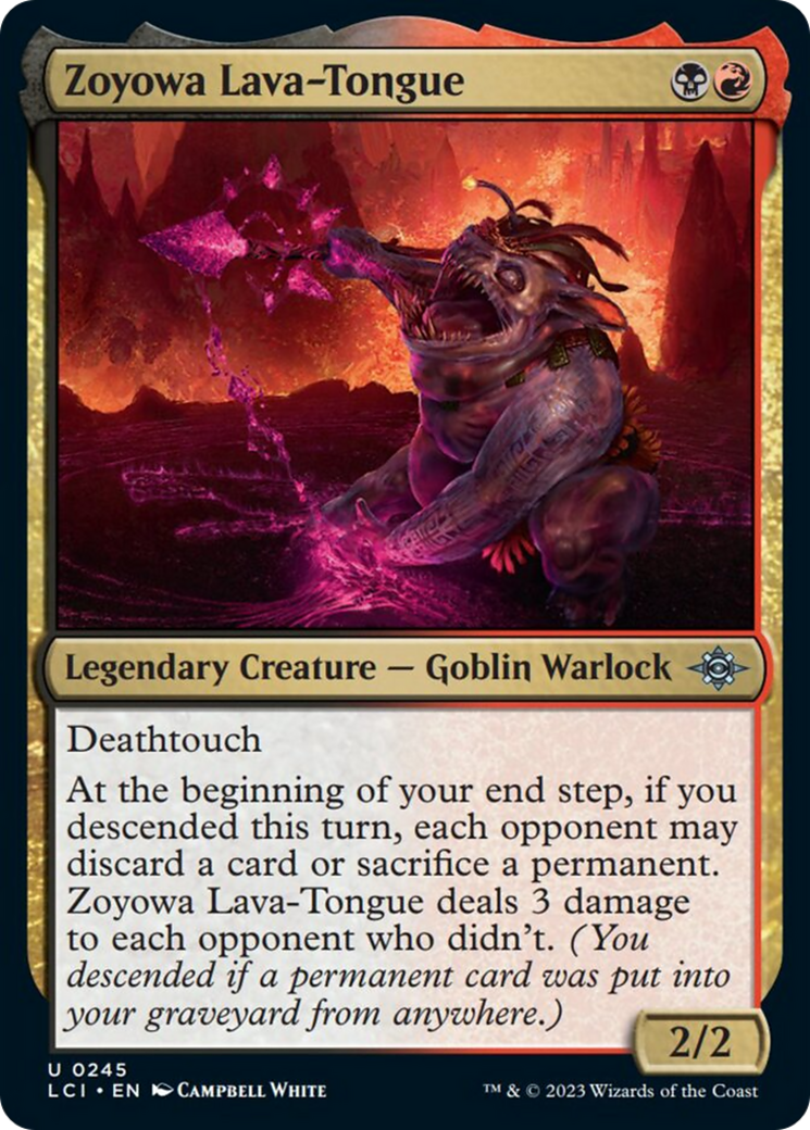 Zoyowa Lava-Tongue [The Lost Caverns of Ixalan] | L.A. Mood Comics and Games