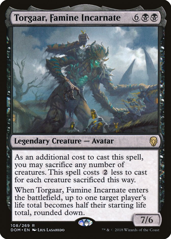 Torgaar, Famine Incarnate [Dominaria] | L.A. Mood Comics and Games