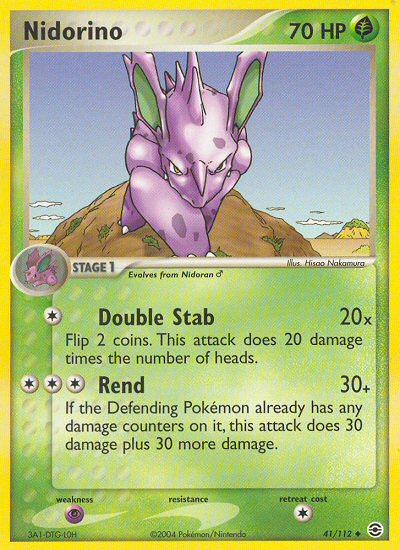 Nidorino (41/112) [EX: FireRed & LeafGreen] | L.A. Mood Comics and Games