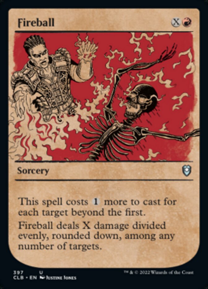 Fireball (Showcase) [Commander Legends: Battle for Baldur's Gate] | L.A. Mood Comics and Games