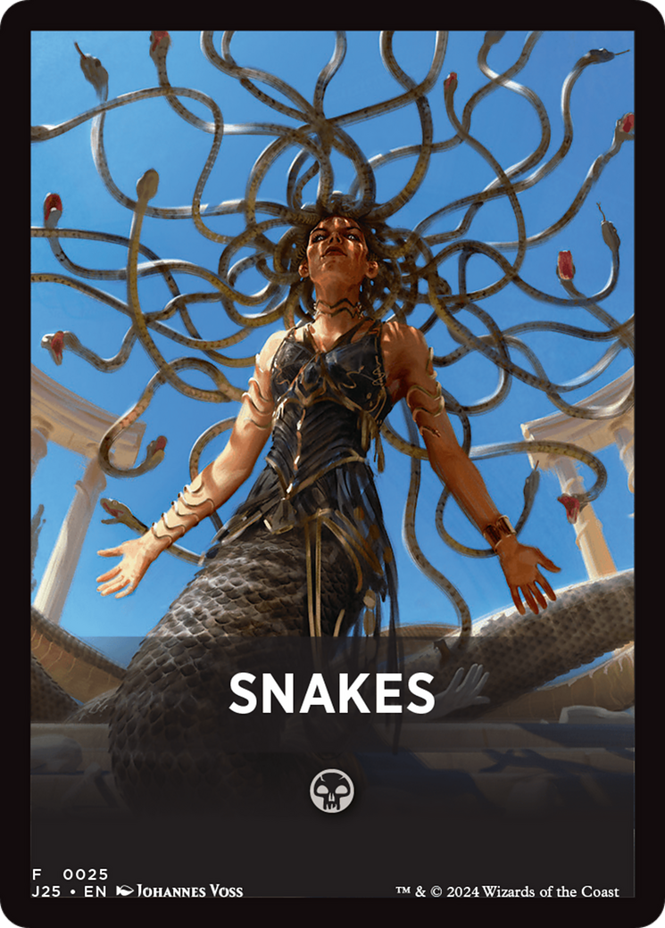 Snakes Theme Card [Foundations Jumpstart Front Cards] | L.A. Mood Comics and Games