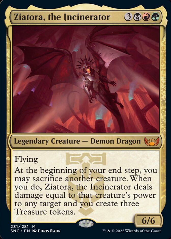 Ziatora, the Incinerator [Streets of New Capenna] | L.A. Mood Comics and Games