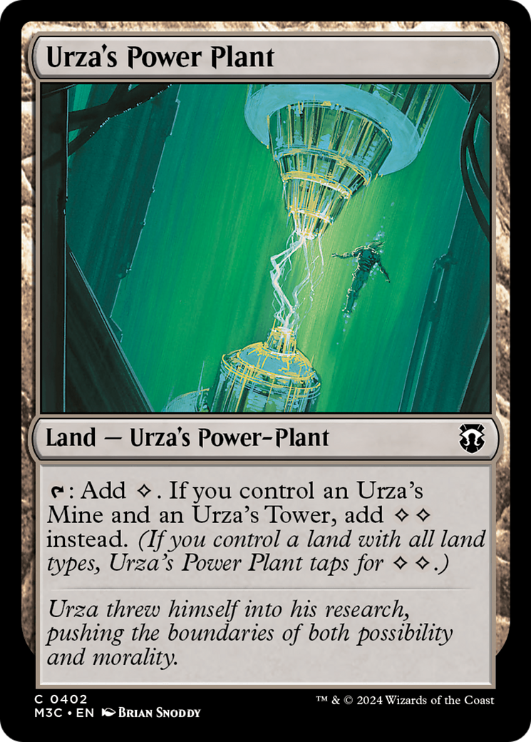 Urza's Power Plant (Ripple Foil) [Modern Horizons 3 Commander] | L.A. Mood Comics and Games
