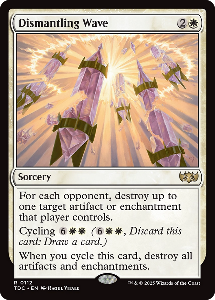 Dismantling Wave [Tarkir: Dragonstorm Commander] | L.A. Mood Comics and Games