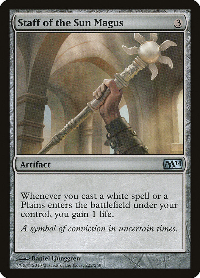Staff of the Sun Magus [Magic 2014] | L.A. Mood Comics and Games