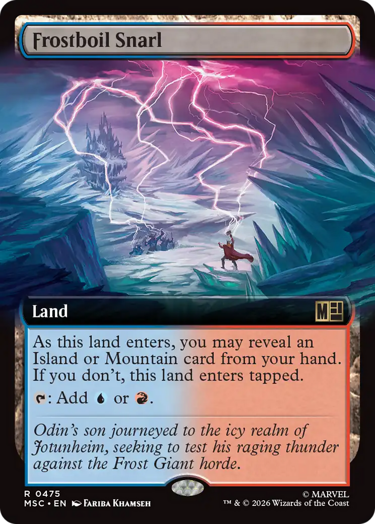 Frostboil Snarl (Extended Art) [Marvel Super Heroes Commander] | L.A. Mood Comics and Games