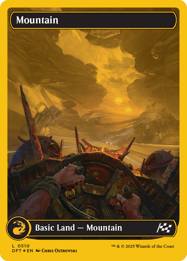 Mountain (0510) (First-Place Foil) [Aetherdrift] | L.A. Mood Comics and Games
