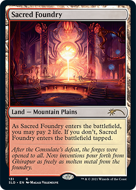 Sacred Foundry [Secret Lair Drop Series] | L.A. Mood Comics and Games