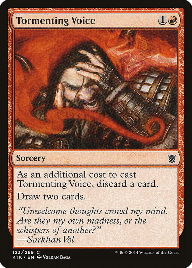 Tormenting Voice [Khans of Tarkir] | L.A. Mood Comics and Games