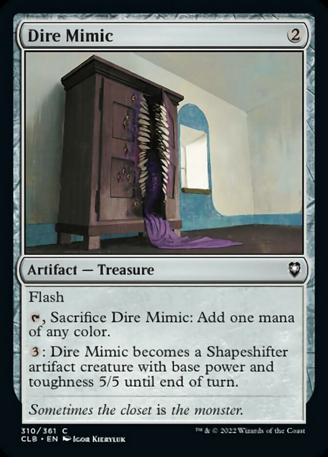 Dire Mimic [Commander Legends: Battle for Baldur's Gate] | L.A. Mood Comics and Games