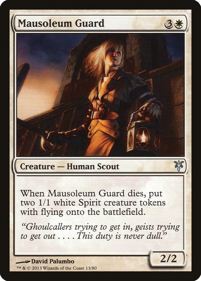 Mausoleum Guard [Duel Decks: Sorin vs. Tibalt] | L.A. Mood Comics and Games