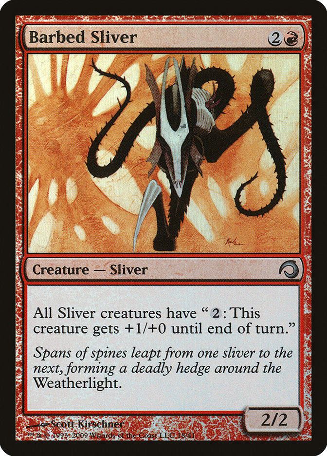 Barbed Sliver [Premium Deck Series: Slivers] | L.A. Mood Comics and Games
