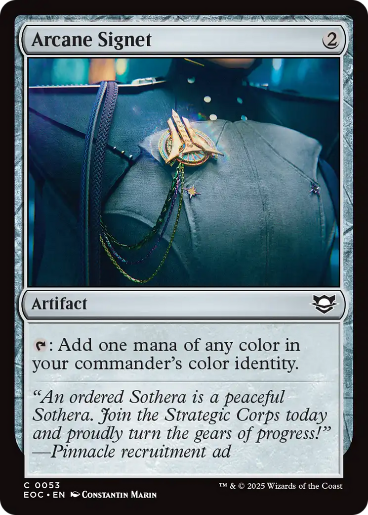 Arcane Signet [Edge of Eternities Commander] | L.A. Mood Comics and Games