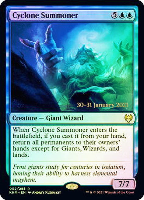 Cyclone Summoner [Kaldheim Prerelease Promos] | L.A. Mood Comics and Games